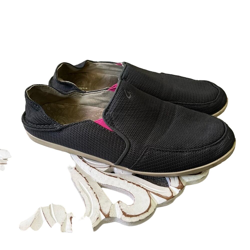 OluKai Walalau Mesh Slip On Shoes Women’s 8.5